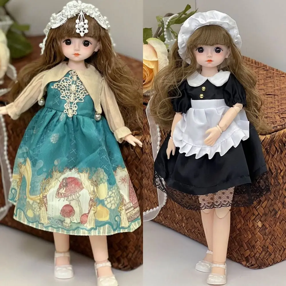 1/6 SD 30cm Bjd Doll with Clothes Attractive Eyes Long Hair Princess Dress Up BJD Dolls Cute Anime
1/6 SD 30cm Bjd Doll with Clothes Attractive Eyes Long Hair Princess Dress Up BJD Dolls Cute Anime