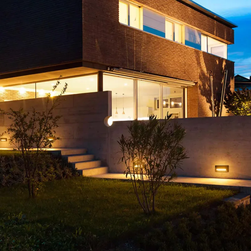 Recessed LED Step Lamp Pathway Wall Corner Lamps AC85-265V Wall Light DC12V 5W 7W 10W Aluminum LED Wall Lamp Stair
Recessed LED Step Lamp Pathway Wall Corner Lamps AC85-265V Wall Light DC12V 5W 7W 10W Aluminum LED Wall Lamp Stair