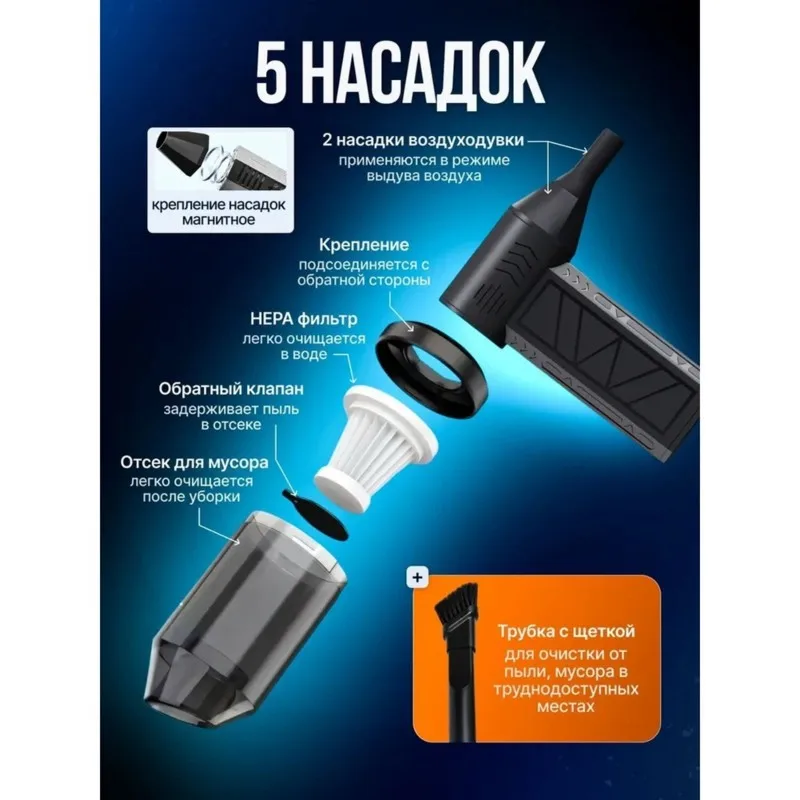 AB46-Cordless Leaf Blower Vacuum / Mini Portable Air Blower
AB46-Cordless Leaf Blower Vacuum / Mini Portable Air Blower