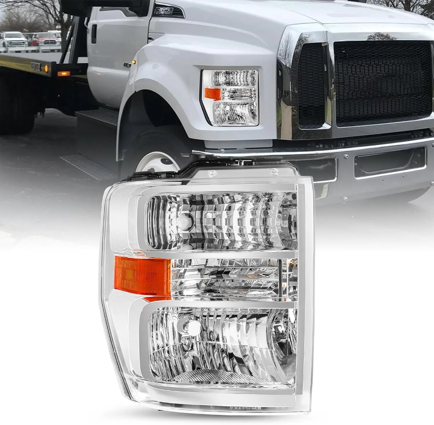 Aero Style Headlight Assembly Replacement for 2008 to 2014 Ford E150 E250 2008-2021 E350 E450 Super Duty Headlamp (Right Passeng
Aero Style Headlight Assembly Replacement for 2008 to 2014 Ford E150 E250 2008-2021 E350 E450 Super Duty Headlamp (Right Passeng