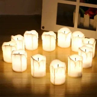 Flameless LED Candle Light Bright Flickering Bulb Battery Operated Tea Light Candle for Birthday Wedding Christmas Decoration
Flameless LED Candle Light Bright Flickering Bulb Battery Operated Tea Light Candle for Birthday Wedding Christmas Decoration