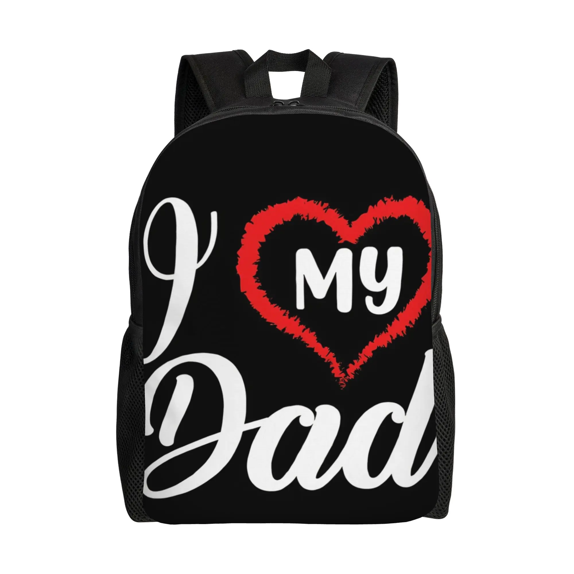 Back to school season Good Quality I Love My Dad Knapsack Father's Day Girl Boy Backpack
Back to school season Good Quality I Love My Dad Knapsack Father's Day Girl Boy Backpack