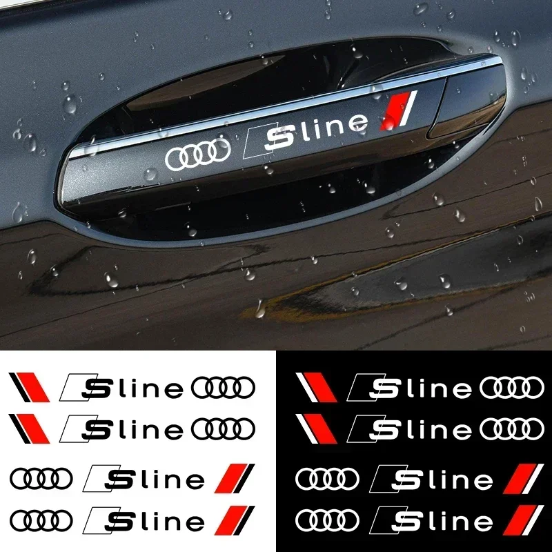 4PCS Car Styling Door Handle Decoration Stickers Decals For Audi SLine S3 S4 S5 S6 S7 S8 RS3 RS4 RS5 A3 A4 A5 A6 Q3 Q5 Q7 Q8
4PCS Car Styling Door Handle Decoration Stickers Decals For Audi SLine S3 S4 S5 S6 S7 S8 RS3 RS4 RS5 A3 A4 A5 A6 Q3 Q5 Q7 Q8