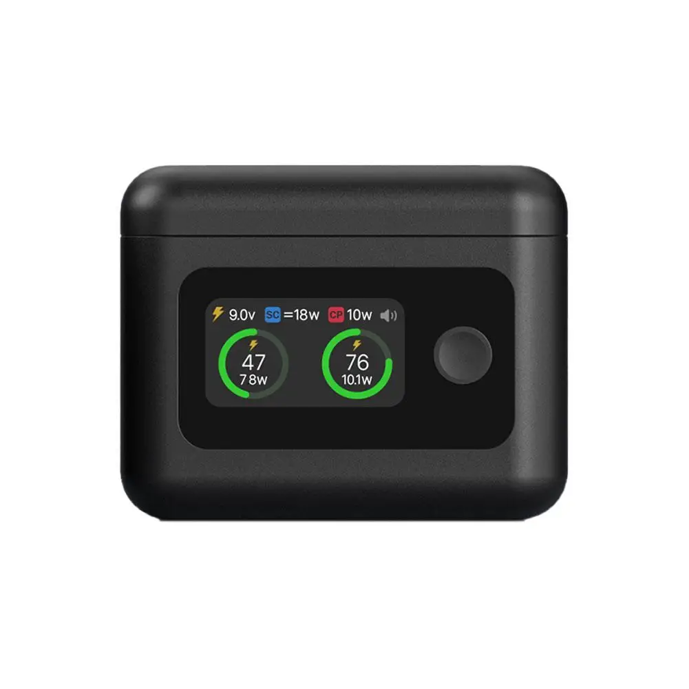 1pc Portable Fast Charging Cabin For X5 Battery Charger LCD Color Screen HD Screen Fastest Two-Way Charger Works Power Bank
1pc Portable Fast Charging Cabin For X5 Battery Charger LCD Color Screen HD Screen Fastest Two-Way Charger Works Power Bank