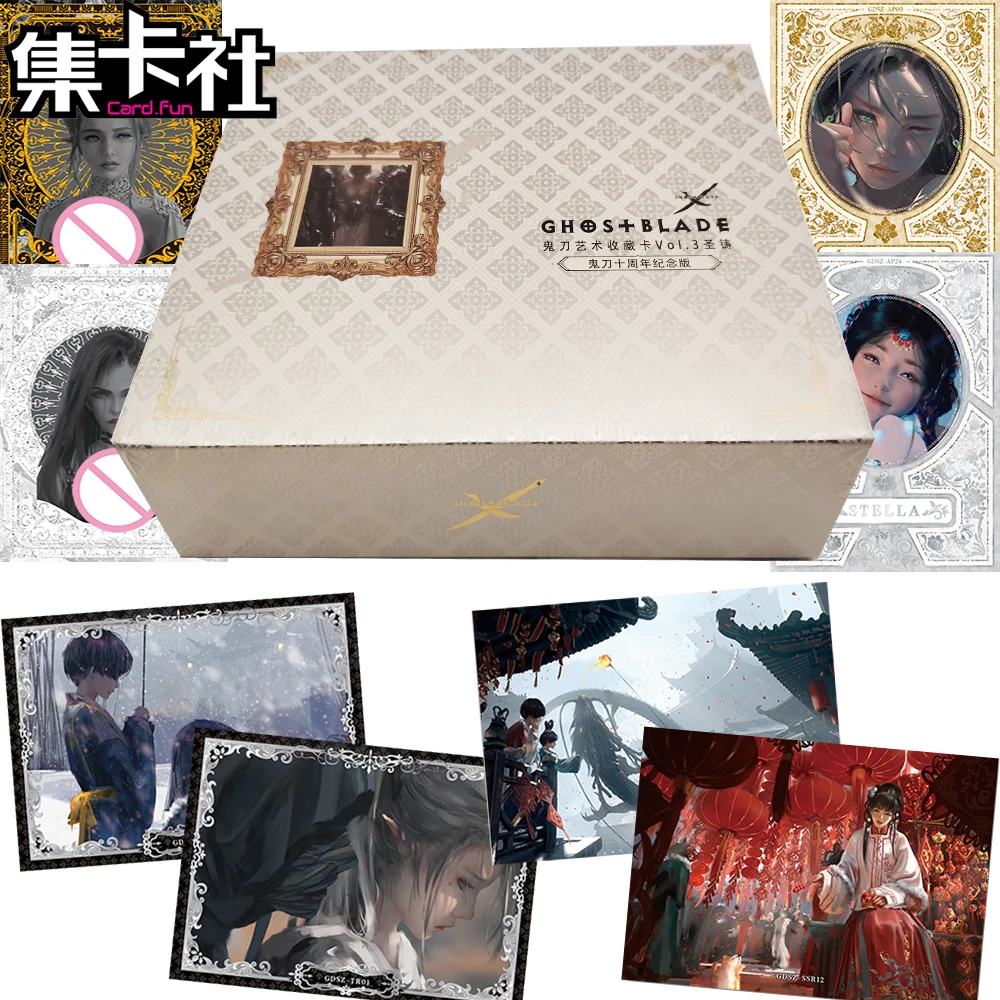 CARD.FUN Original Ghostblade Collection Cards for Fans Visual Arts Feast High Scoring Comics Exquisite Creative Rare Cards Gifts
CARD.FUN Original Ghostblade Collection Cards for Fans Visual Arts Feast High Scoring Comics Exquisite Creative Rare Cards Gifts