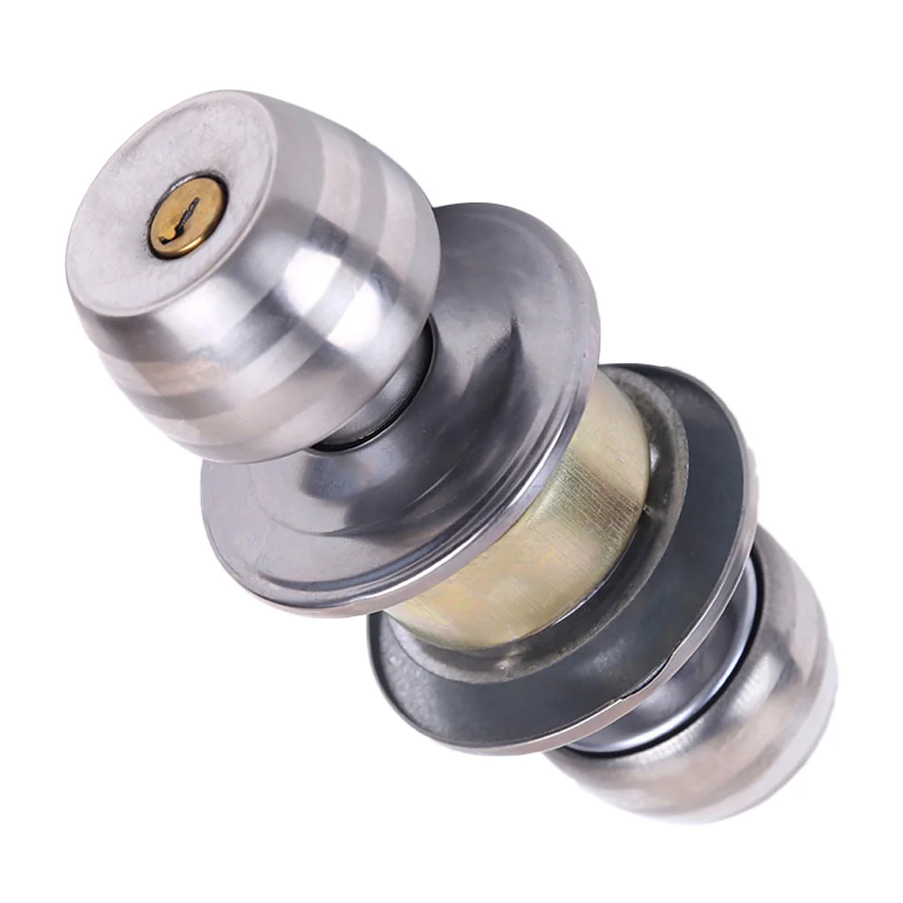 Stainless Steel Ball Shape Door Lock 70Mm Center Distance Entry Knob Lock for Bedroom Bathroom Office Interior Door Safety
Stainless Steel Ball Shape Door Lock 70Mm Center Distance Entry Knob Lock for Bedroom Bathroom Office Interior Door Safety