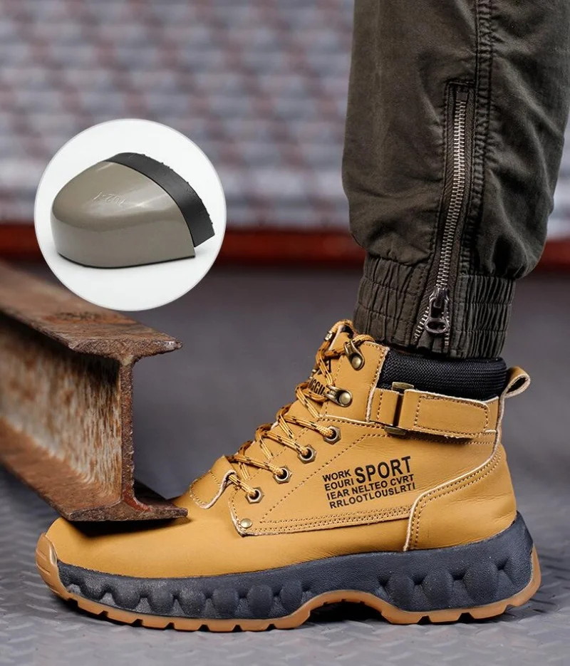 Lightweight Durable Safety Boots Anti-Smash Anti-Puncture Comfortable Breathable Work Shoes for Outdoor Use
Lightweight Durable Safety Boots Anti-Smash Anti-Puncture Comfortable Breathable Work Shoes for Outdoor Use