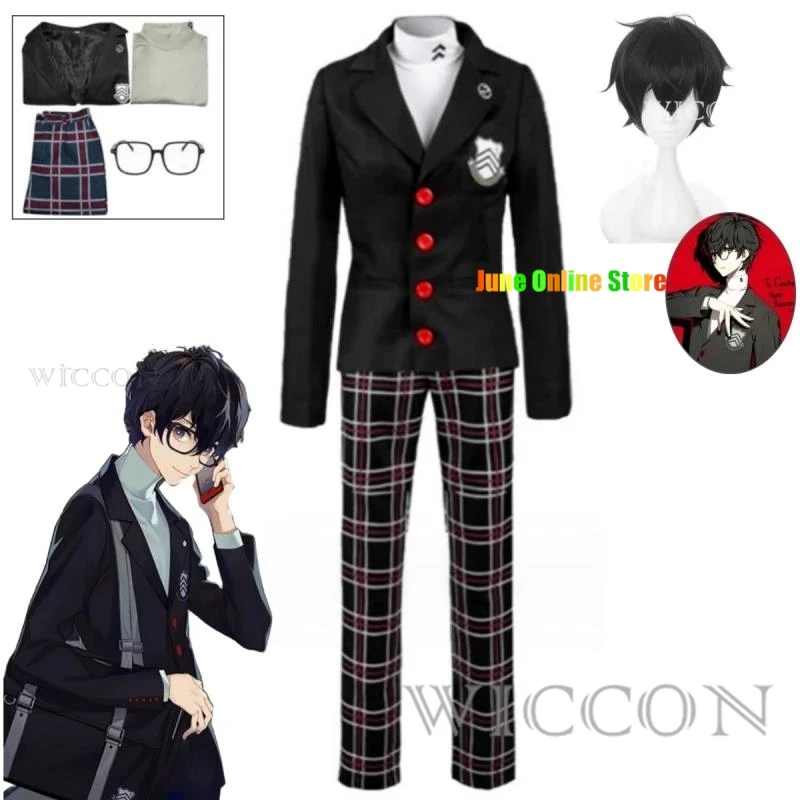 Игра Persona 5, Ren Amamiya Akira Kurusu Kostum, мужская школьная форма для косплея, унисекс, костюм на Хэллоуин, пальто, комплект праздничной формы
Игра Persona 5, Ren Amamiya Akira Kurusu Kostum, мужская школьная форма для косплея, унисекс, костюм на Хэллоуин, пальто, комплект праздничной формы