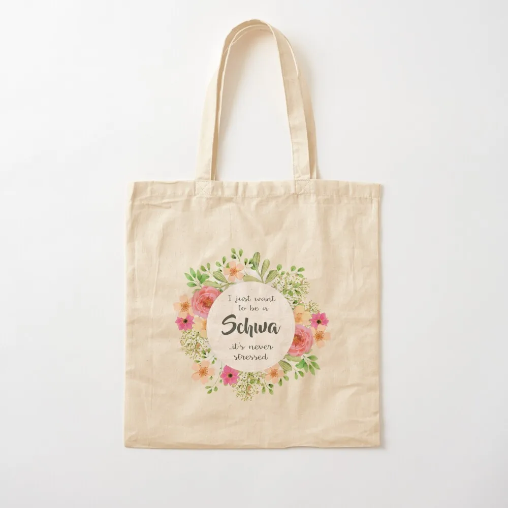 Schwa - Never Stressed Tote Bag Women's shopping bag women bag tote university canvas shopping
Schwa - Never Stressed Tote Bag Women's shopping bag women bag tote university canvas shopping