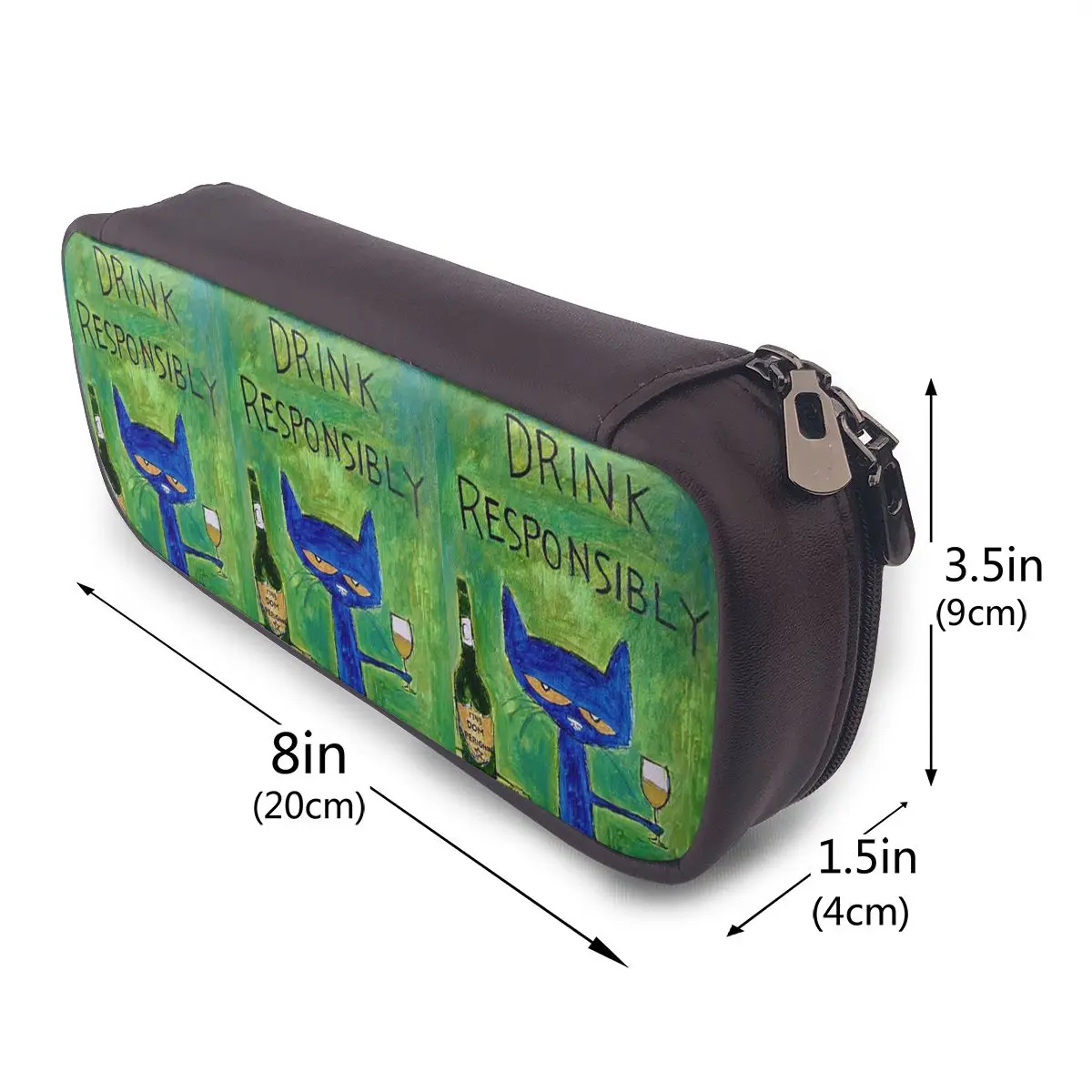 Pete The Cat Leather Pencil Case for Kids Gifts Pen Box Pencil Bag Stationery Supplies Pen Holder Bag
Pete The Cat Leather Pencil Case for Kids Gifts Pen Box Pencil Bag Stationery Supplies Pen Holder Bag