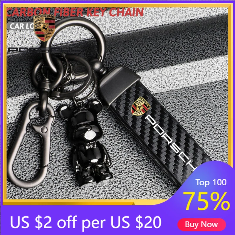 Car Sticker For Porsche Cayenne Panamera Macan 911 Leather Carbon Fiber Car Keychain Zinc Alloy Keyring For Porsche 911 718 Tayc
Car Sticker For Porsche Cayenne Panamera Macan 911 Leather Carbon Fiber Car Keychain Zinc Alloy Keyring For Porsche 911 718 Tayc