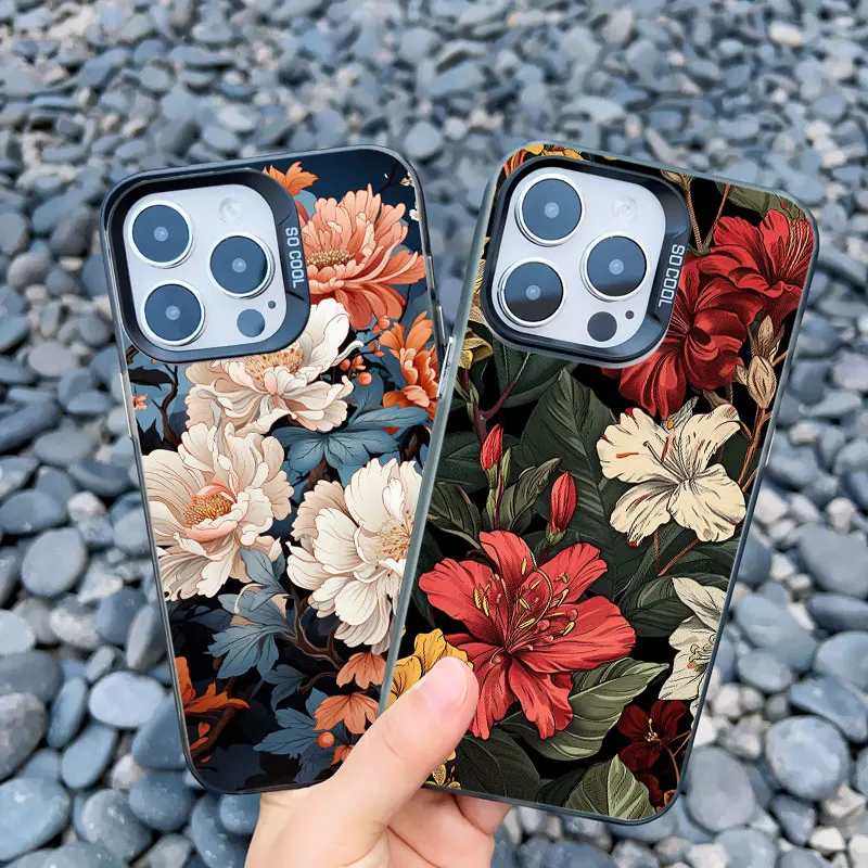 Summer Large Flower Pattern Phone Case for Iphone 15 14 Pro Max Plus 13 12 Mini Pro Max 11 Shockproof Matte Laser Cover FUndas
Summer Large Flower Pattern Phone Case for Iphone 15 14 Pro Max Plus 13 12 Mini Pro Max 11 Shockproof Matte Laser Cover FUndas