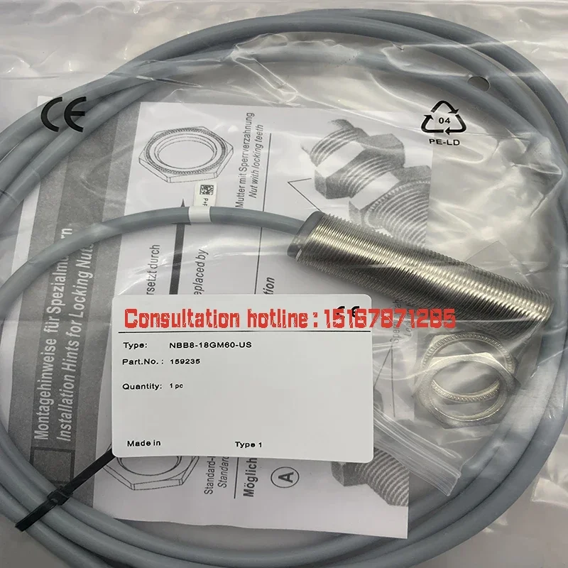 Direct supply of spot goods NBB8-18GM60-UO/US NBB2/NBB4-12GM60-A0-V1/A2-V1 Proximity switch sensor Brand new in stock
Direct supply of spot goods NBB8-18GM60-UO/US NBB2/NBB4-12GM60-A0-V1/A2-V1 Proximity switch sensor Brand new in stock