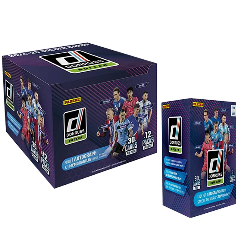 2024/2025Panini Donruss 15 national teams Football stars Collection cards Signature cards Fans Gifts 15pictures/pack 6 packs/box
2024/2025Panini Donruss 15 national teams Football stars Collection cards Signature cards Fans Gifts 15pictures/pack 6 packs/box
