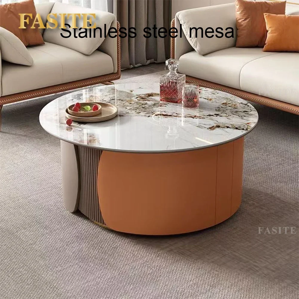 New Light Luxury Round Coffee Table Combination Retractable End Table Combination Simple Modern Household Small Apartment Type
New Light Luxury Round Coffee Table Combination Retractable End Table Combination Simple Modern Household Small Apartment Type