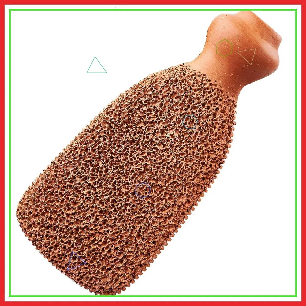 Natural Terra-Cotta Pumice Stone Foot Exfoliator - Lasts 5+ Years, Callus Remover
Natural Terra-Cotta Pumice Stone Foot Exfoliator - Lasts 5+ Years, Callus Remover