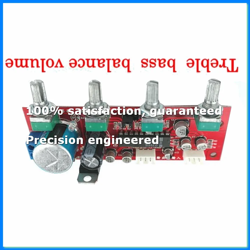 LM1036 Tone Board with Treble Bass Volume Adjustment Pre-Amplifier Tone Board Using LM1036 Tone Chip(A Type)-A73M
LM1036 Tone Board with Treble Bass Volume Adjustment Pre-Amplifier Tone Board Using LM1036 Tone Chip(A Type)-A73M