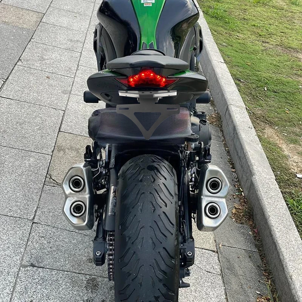 NEW Motorcycle License Plate Bracket Holder Rear Short Tail Bracket Kit For Kawasaki Z900 Z 900 2017 2018 2019 2020-2024
NEW Motorcycle License Plate Bracket Holder Rear Short Tail Bracket Kit For Kawasaki Z900 Z 900 2017 2018 2019 2020-2024