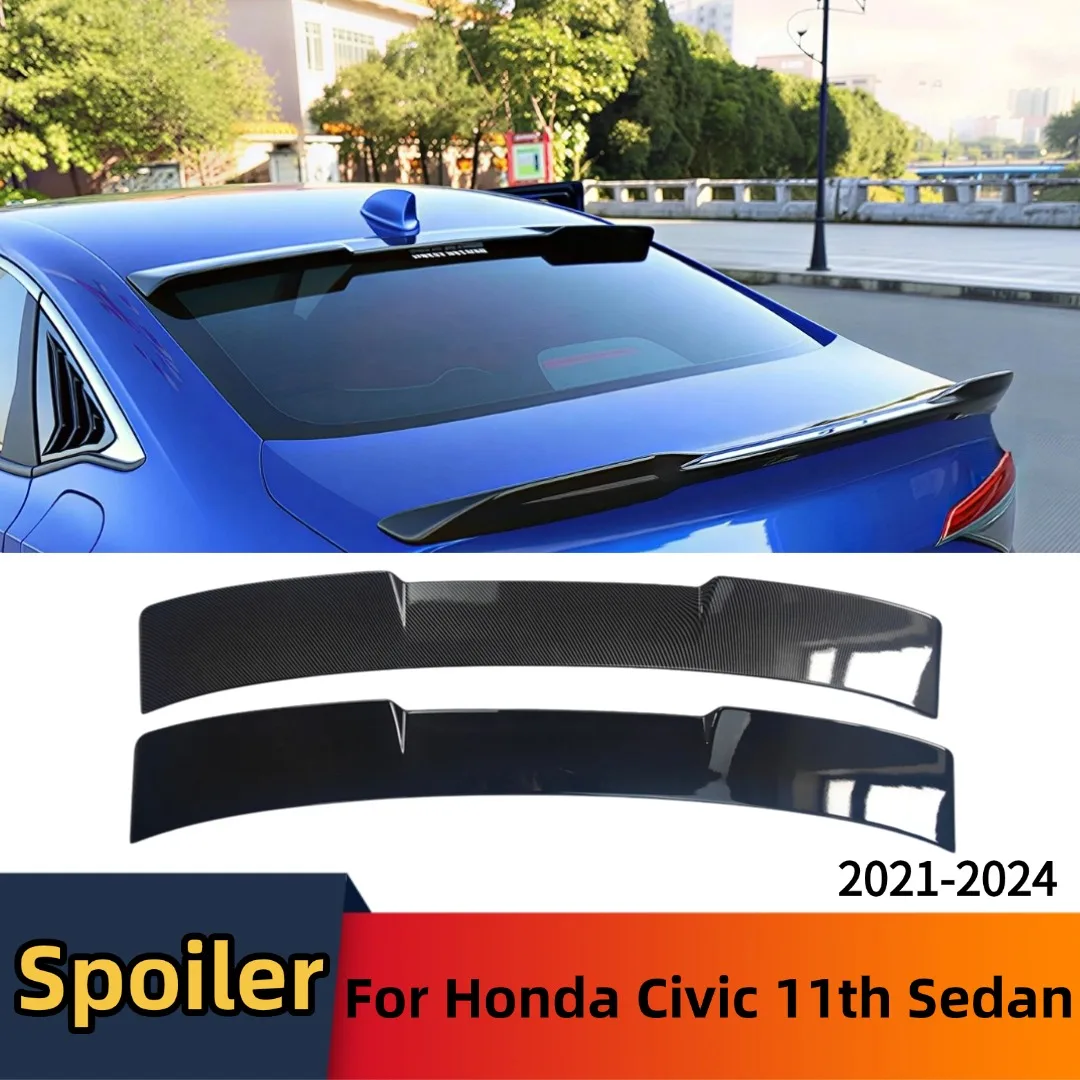 For Honda Civic 11th Gen Sedan 2021-2024 Sport Trunk Lip Body Kit Rear Wing Roof Spoiler Airfoil Tuning Car Styling Accessories
For Honda Civic 11th Gen Sedan 2021-2024 Sport Trunk Lip Body Kit Rear Wing Roof Spoiler Airfoil Tuning Car Styling Accessories