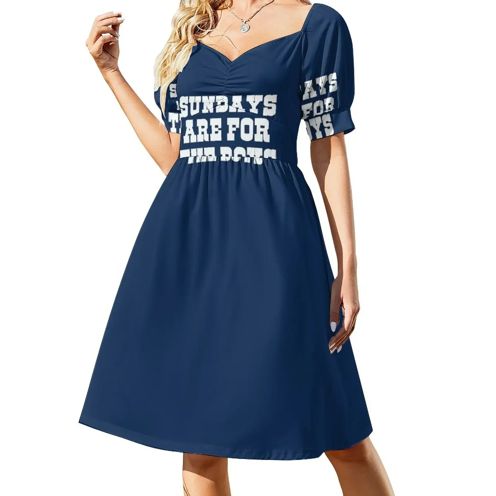 Sundays are for the boys 3 Short-Sleeved Dress Female dress womens clothing Party dresses
Sundays are for the boys 3 Short-Sleeved Dress Female dress womens clothing Party dresses
