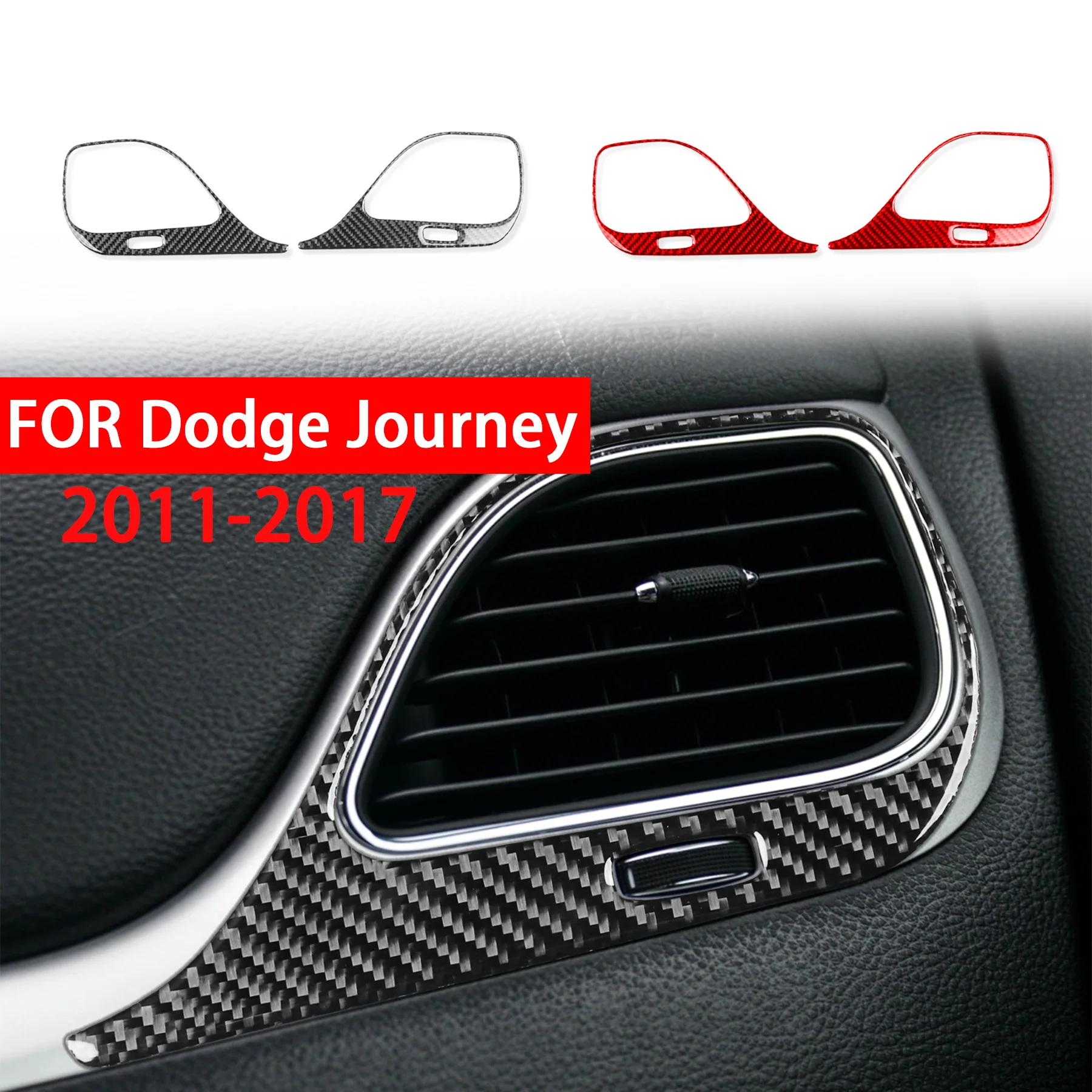 Real Soft Carbon Fiber Dashboard Both Sides Air Outlet Panel Frame Car Interior Accessories Sticker FOR Dodge Journey 2011-2017
Real Soft Carbon Fiber Dashboard Both Sides Air Outlet Panel Frame Car Interior Accessories Sticker FOR Dodge Journey 2011-2017