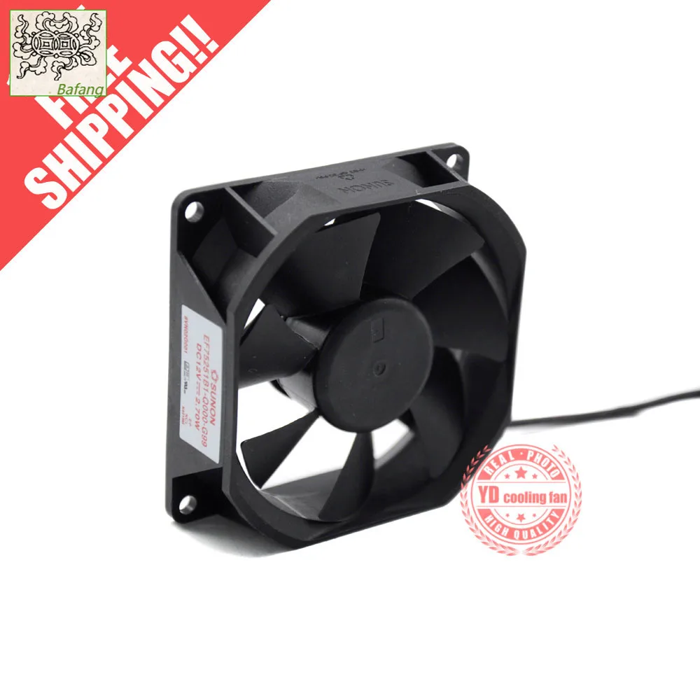 jinlingge For SUNON EF75251B1-Q000-G99 Projector 12V 2.70W 7CM 7525 cooling fan 
jinlingge For SUNON EF75251B1-Q000-G99 Projector 12V 2.70W 7CM 7525 cooling fan