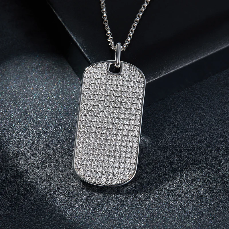 Hip Hop Full Diamond D VVS Mozzarella Necklace, Oval Pendant, Accessories Sterling Silver
Hip Hop Full Diamond D VVS Mozzarella Necklace, Oval Pendant, Accessories Sterling Silver