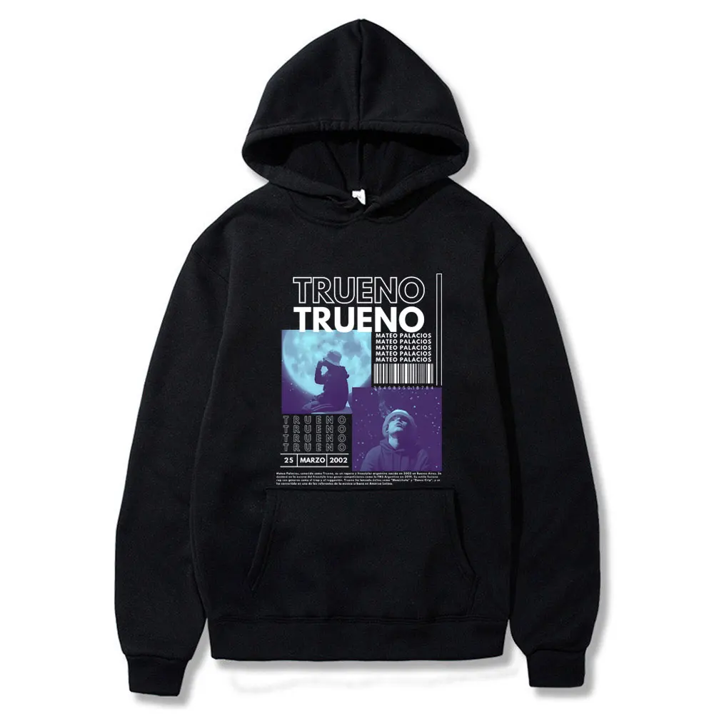 Rapper Trueno Mateo Palacios Graphic Hoodie Men's Fashion Casual Pullover Hoodies Men Women Hip Hop Vintage Oversized Streetwear
Rapper Trueno Mateo Palacios Graphic Hoodie Men's Fashion Casual Pullover Hoodies Men Women Hip Hop Vintage Oversized Streetwear