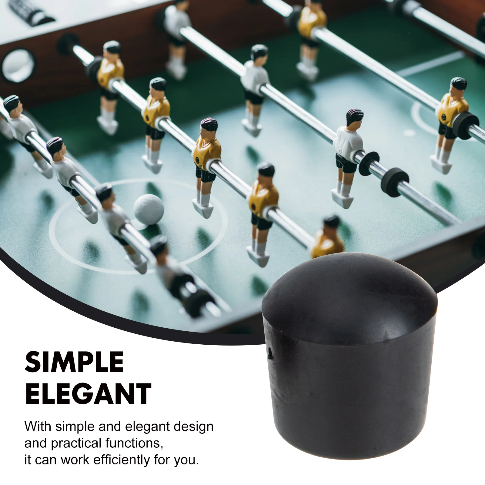16 Pcs Football Table Accessories Soccer Foosball Parts Tip Stick End Cap Rod Caps Rubber Safety
16 Pcs Football Table Accessories Soccer Foosball Parts Tip Stick End Cap Rod Caps Rubber Safety