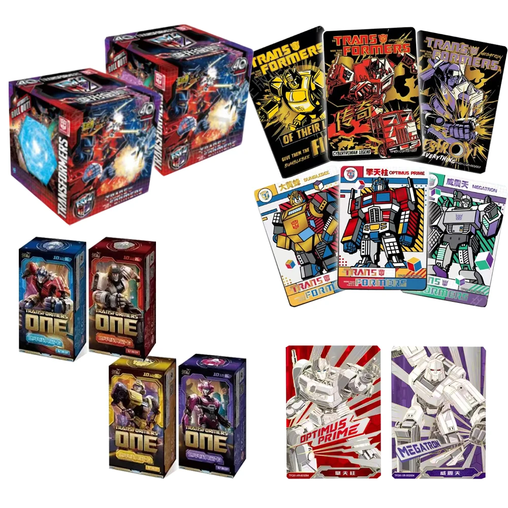 KAYOU Transformers Card 40th Anniversary Energy Gift Box Horizon Collector's Edition Leader Edition 1st Shot Boy Collection Card
KAYOU Transformers Card 40th Anniversary Energy Gift Box Horizon Collector's Edition Leader Edition 1st Shot Boy Collection Card