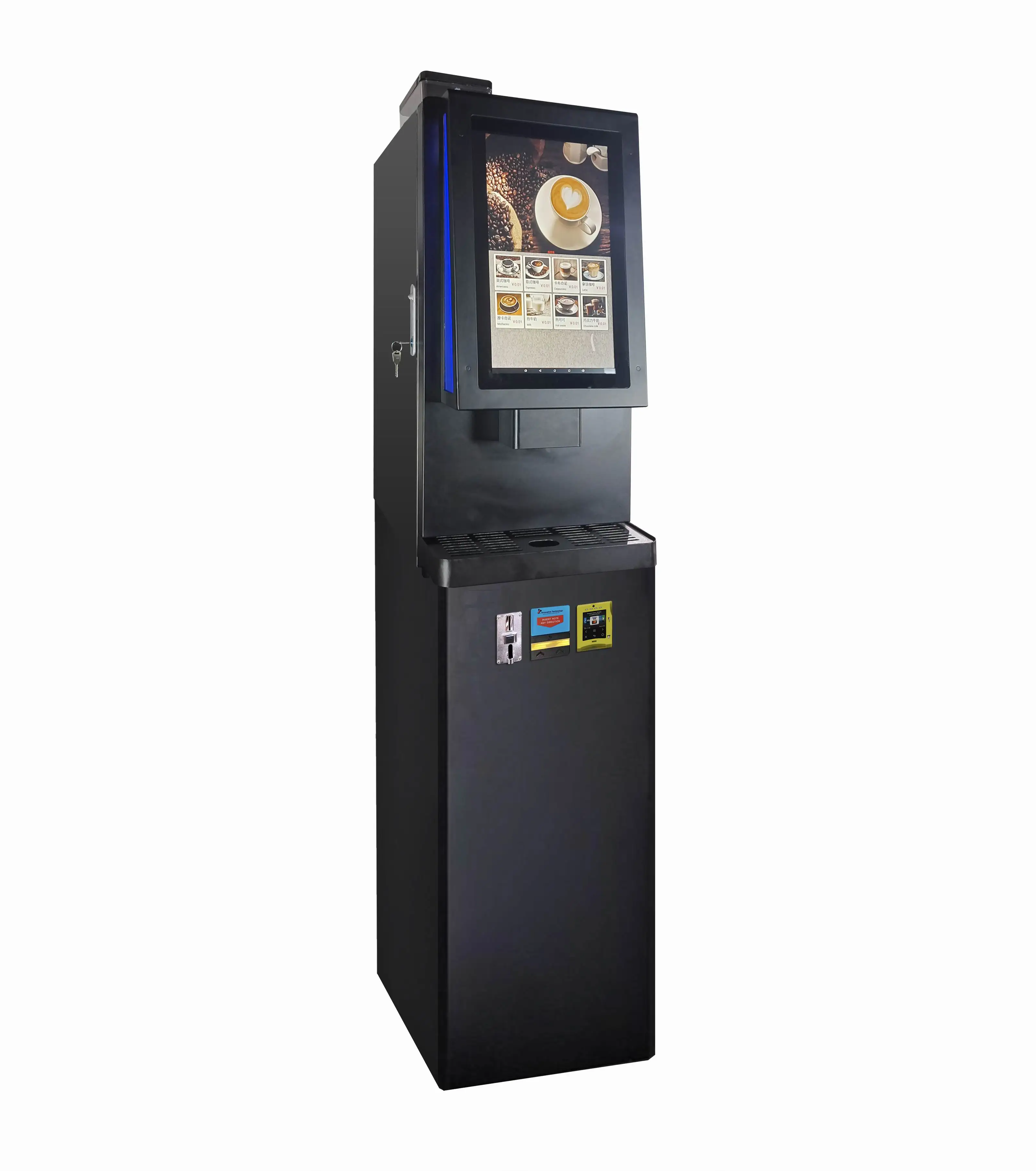 408D SUPIN Business Use 19 Bar Freshly Ground Coffee Vending Machine Automatic Espresso Coffee Machine Touch Screen Style
408D SUPIN Business Use 19 Bar Freshly Ground Coffee Vending Machine Automatic Espresso Coffee Machine Touch Screen Style