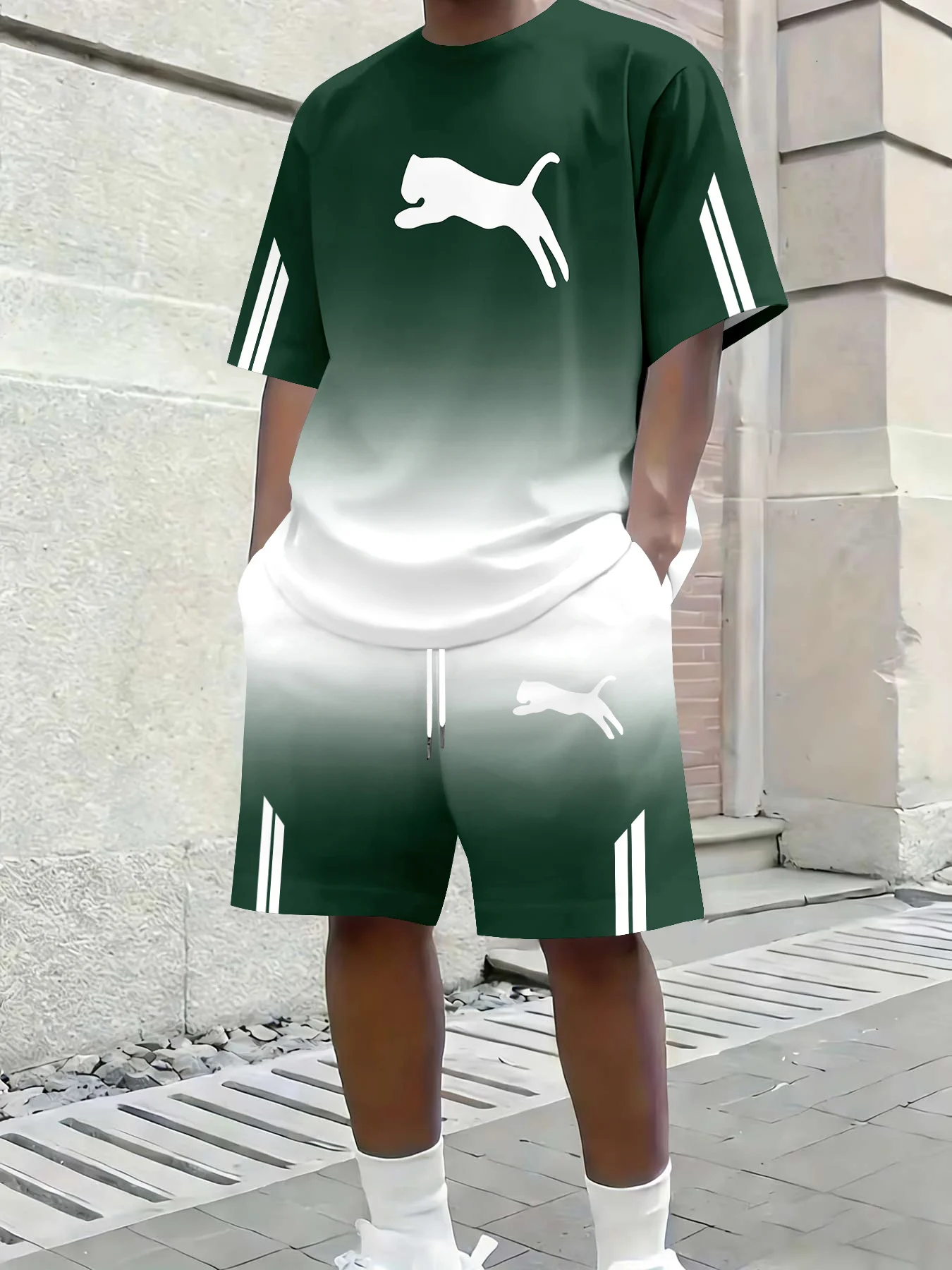2026 Hot Sale Men's Short-sleeved 3d T-Shirt Set - Polo Shirt with Shorts Set Two-piece Casual and Fashionable Sports Outfit
2026 Hot Sale Men's Short-sleeved 3d T-Shirt Set - Polo Shirt with Shorts Set Two-piece Casual and Fashionable Sports Outfit