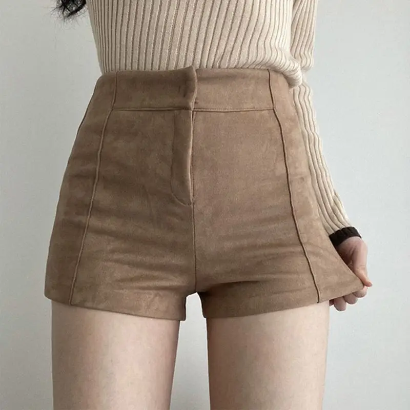 2024 Women Autumn Winter Fashion Elastic High Waist Tight Female New Casual Shorts Ladies Solid Color A-line Short Pants U677
2024 Women Autumn Winter Fashion Elastic High Waist Tight Female New Casual Shorts Ladies Solid Color A-line Short Pants U677