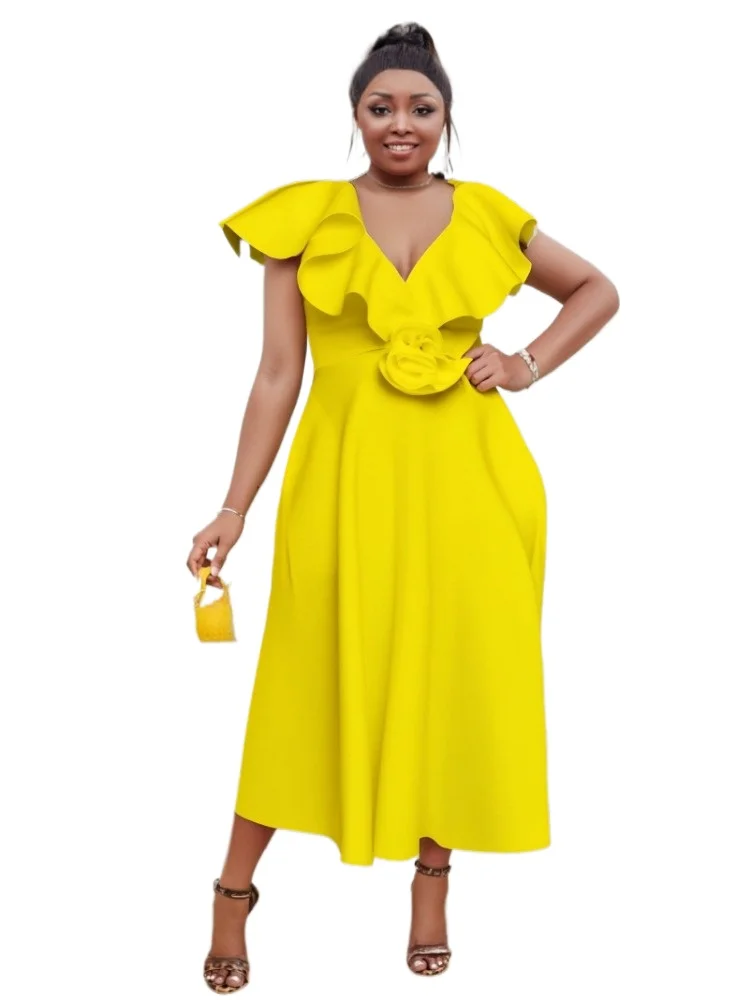 Elegant African Dresses for Women 2025 Africa Clothing Plus Size Wedding Party Dress Dashiki Ankara Office Lady Outfi
Elegant African Dresses for Women 2025 Africa Clothing Plus Size Wedding Party Dress Dashiki Ankara Office Lady Outfi