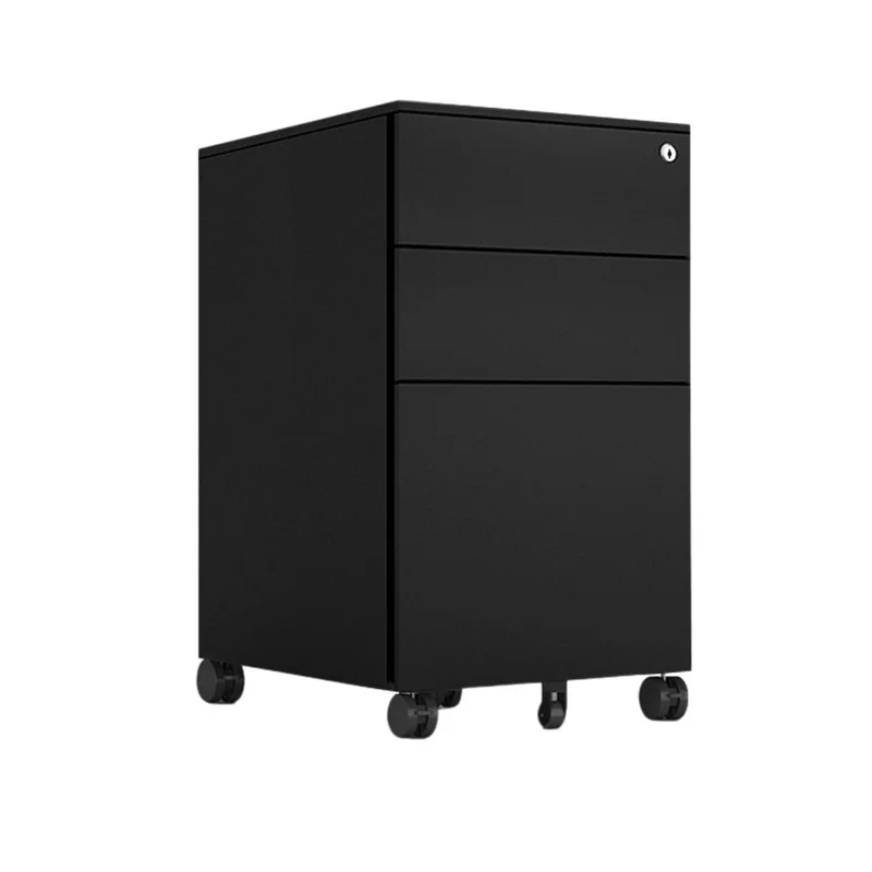 File Cabinet, 3 Drawers Filing Cabinet for Home Office, with Wheels, for A4, Letter Sized Documents, Hanging File Folders
File Cabinet, 3 Drawers Filing Cabinet for Home Office, with Wheels, for A4, Letter Sized Documents, Hanging File Folders