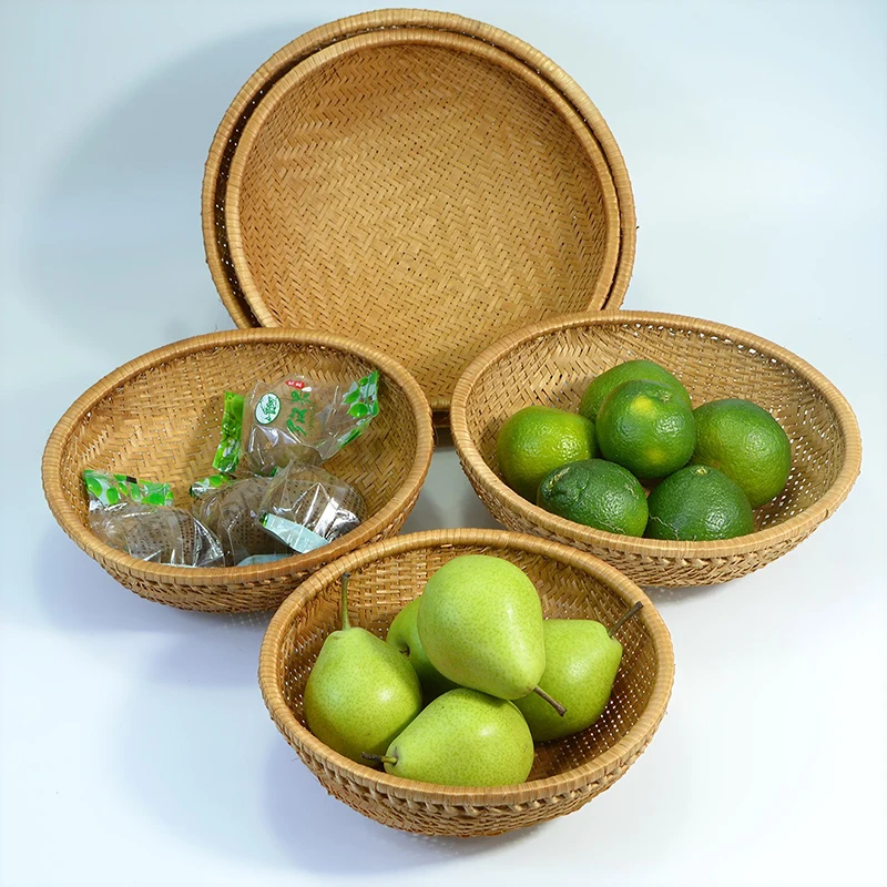 Handmade Bamboo Craft Hand Knitting Wash Rice Artifact Drain Vegetable Basket Vegetable Washing Basket Kitchen Organization
Handmade Bamboo Craft Hand Knitting Wash Rice Artifact Drain Vegetable Basket Vegetable Washing Basket Kitchen Organization