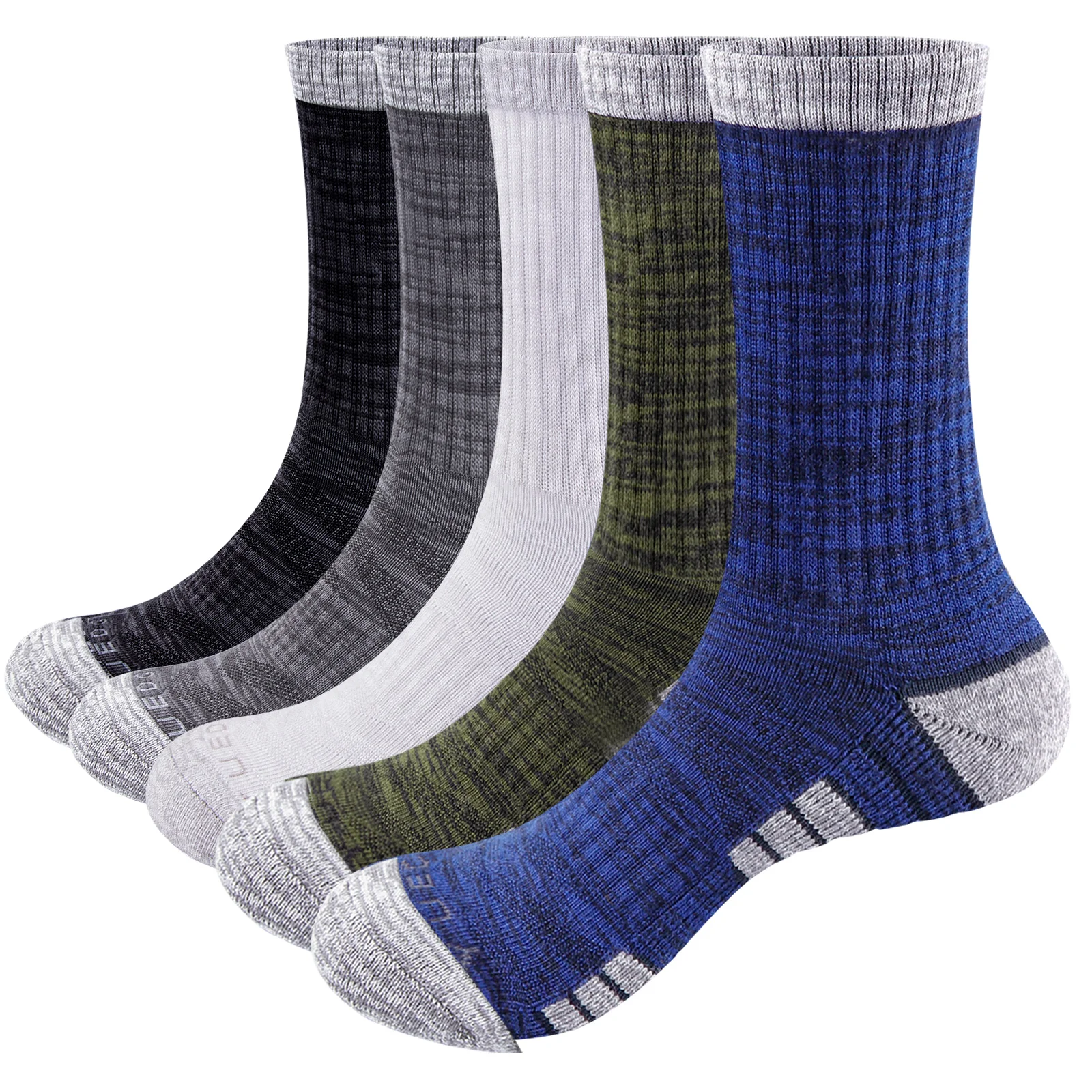 YUEDGE Men Socks Moisture Wicking Breathable Cushion Hiking Work Socks For Male Size 37-46 EU
YUEDGE Men Socks Moisture Wicking Breathable Cushion Hiking Work Socks For Male Size 37-46 EU