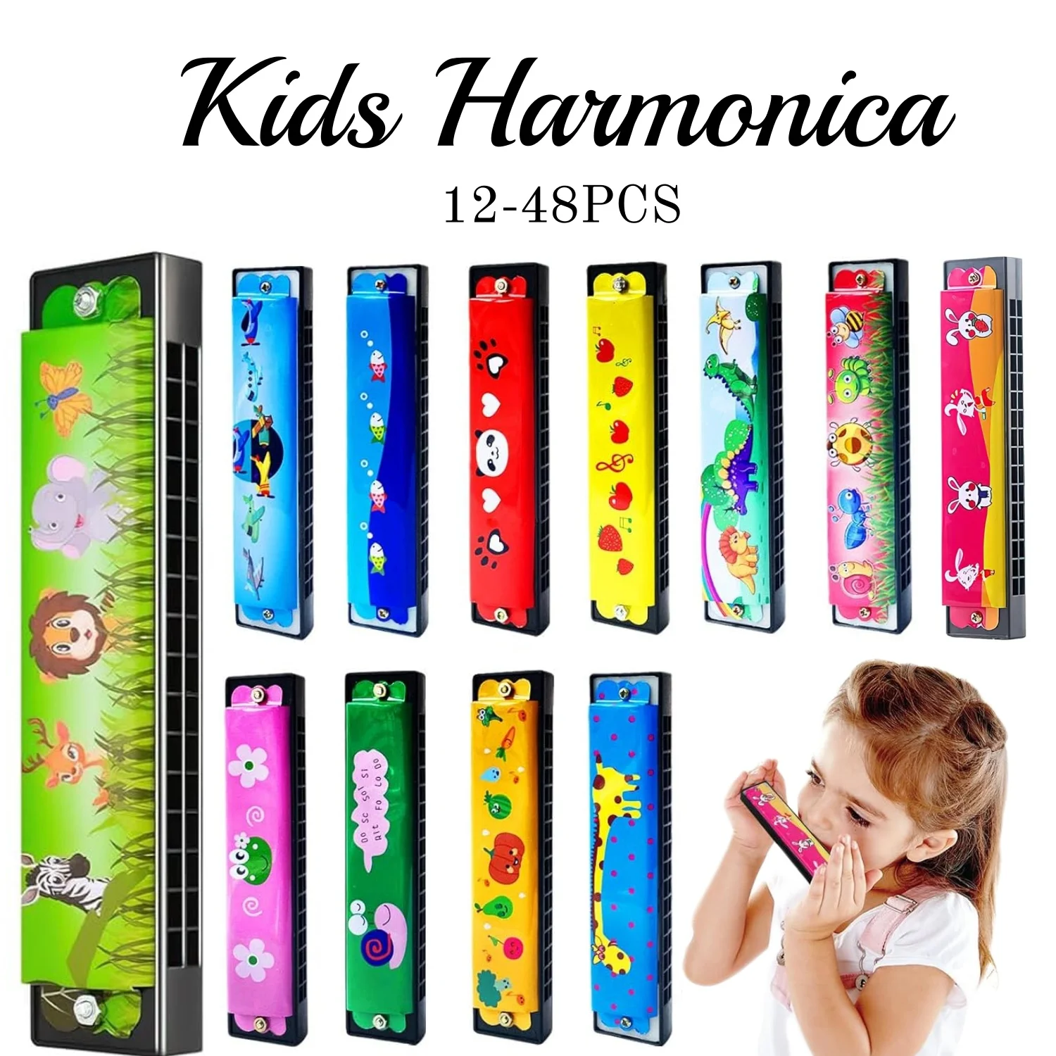 12-48 шт. детская губная гармоника объемная 13 см мультяшная губная гармоника с двойным рядом 16 отверстий для сувениров на день рождения, сумки для подарков
12-48 шт. детская губная гармоника объемная 13 см мультяшная губная гармоника с двойным рядом 16 отверстий для сувениров на день рождения, сумки для подарков