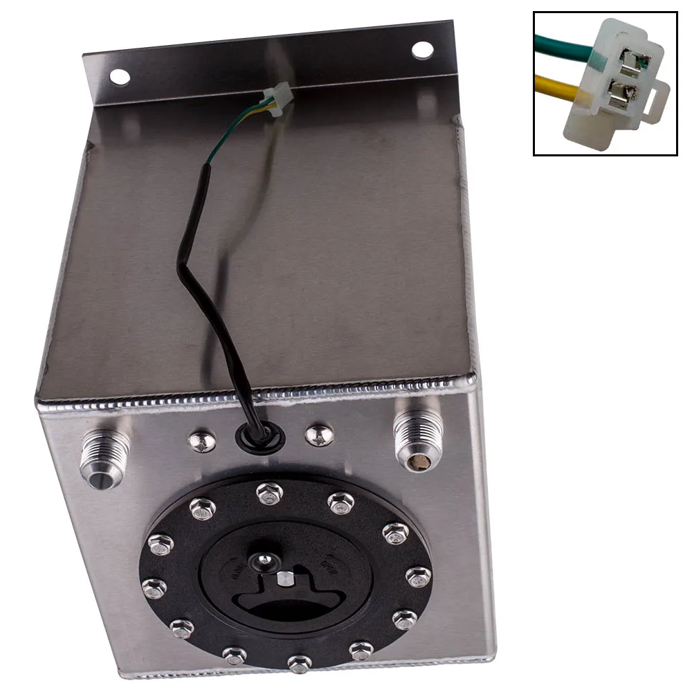Universal 2.5 Gallon 9.5 Liter Fuel Cell Tank Can Aluminum Racing Drift With Level Sender Brand new
Universal 2.5 Gallon 9.5 Liter Fuel Cell Tank Can Aluminum Racing Drift With Level Sender Brand new