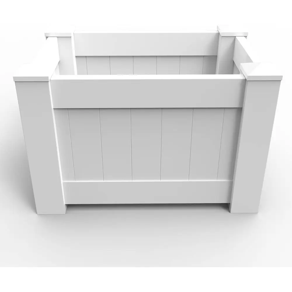 31 x 20 x 20 White Vinyl Raised Garden Beds, 4-Pack, Ideal for Growing Vegetables, Herbs, and Fruits
31 x 20 x 20 White Vinyl Raised Garden Beds, 4-Pack, Ideal for Growing Vegetables, Herbs, and Fruits