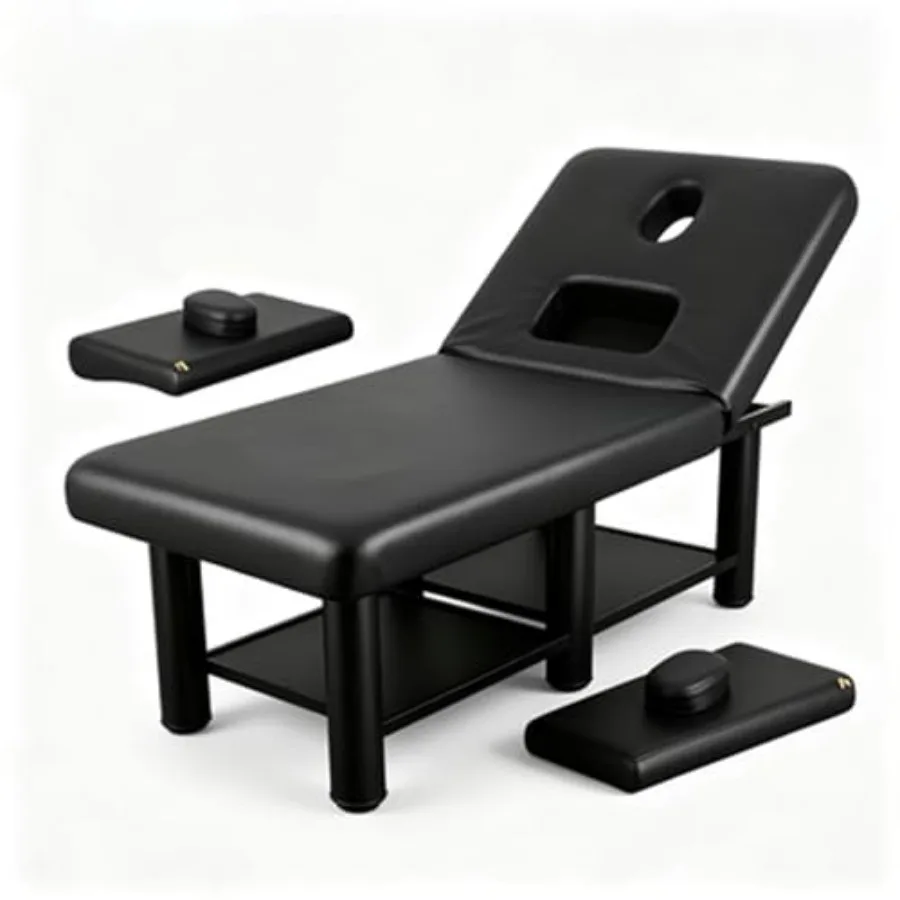 Space‑Saving Compact Multi‑Function Beauty Bed with Storage, Stable Stationary PU Leather Massage Table with Chest Cutout for S
Space‑Saving Compact Multi‑Function Beauty Bed with Storage, Stable Stationary PU Leather Massage Table with Chest Cutout for S