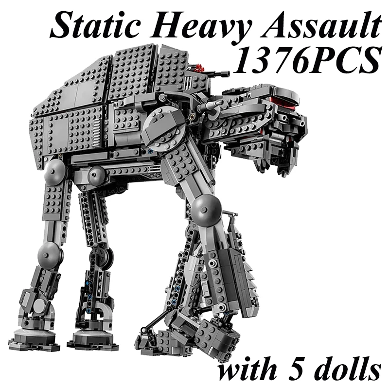 1406PCS Famous Movies Building Blocks Assembled Model All Terrains Armored Walker Christmas Birthday Gifts Festival Party Gifts
1406PCS Famous Movies Building Blocks Assembled Model All Terrains Armored Walker Christmas Birthday Gifts Festival Party Gifts