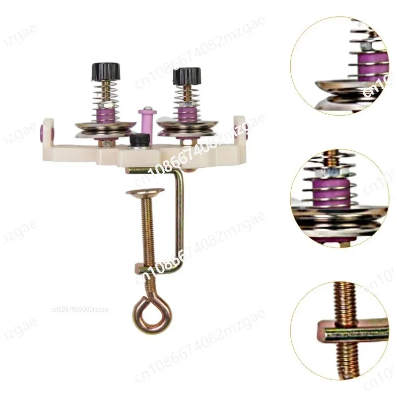 Double head twisting machine, desktop clamp sewing multifunctional weaving tension machine, DIY knitting equipment
Double head twisting machine, desktop clamp sewing multifunctional weaving tension machine, DIY knitting equipment
