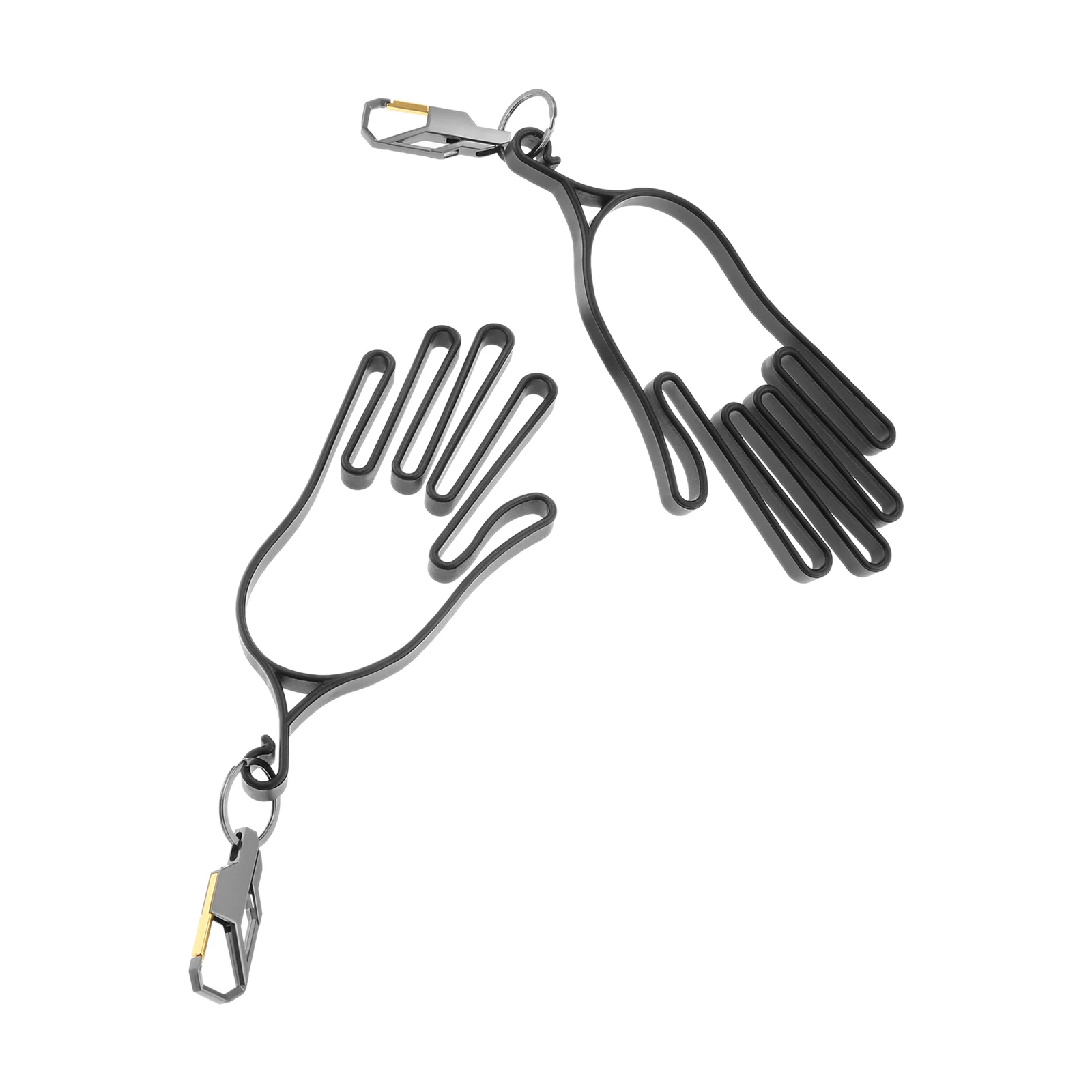 2Pcs Golf Gloves Hanger Stretcher Hand-shaped Holder Keeper Dryer Tool Rack with Metal Buckle Keychain Carabiner Hanging Hooks
2Pcs Golf Gloves Hanger Stretcher Hand-shaped Holder Keeper Dryer Tool Rack with Metal Buckle Keychain Carabiner Hanging Hooks