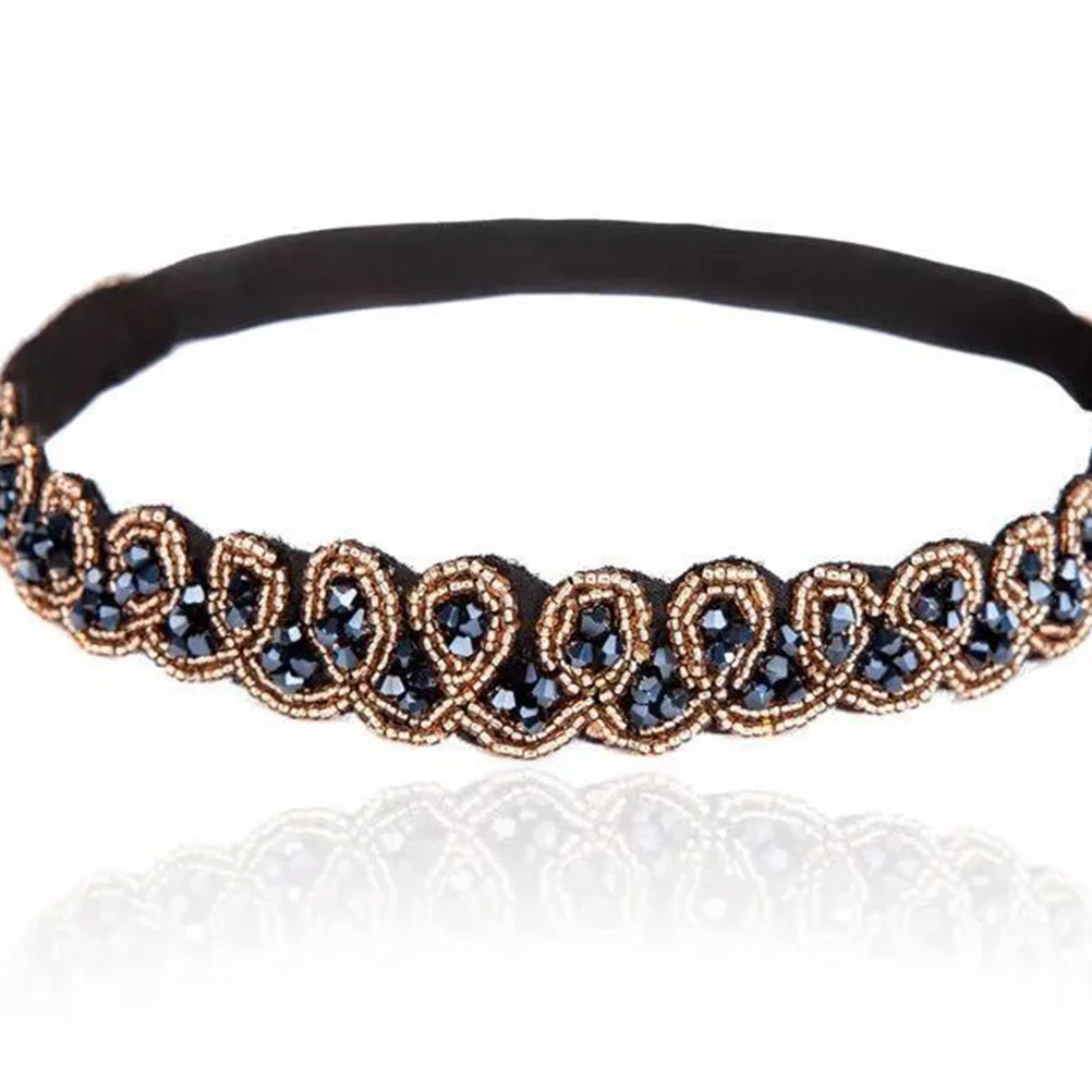 3Pcs Retro Crystal Hair Band Rhinestone Headbands Beaded Accessories for Women Girls Black Grey Blue Anti-Slip Fashion Decor
3Pcs Retro Crystal Hair Band Rhinestone Headbands Beaded Accessories for Women Girls Black Grey Blue Anti-Slip Fashion Decor