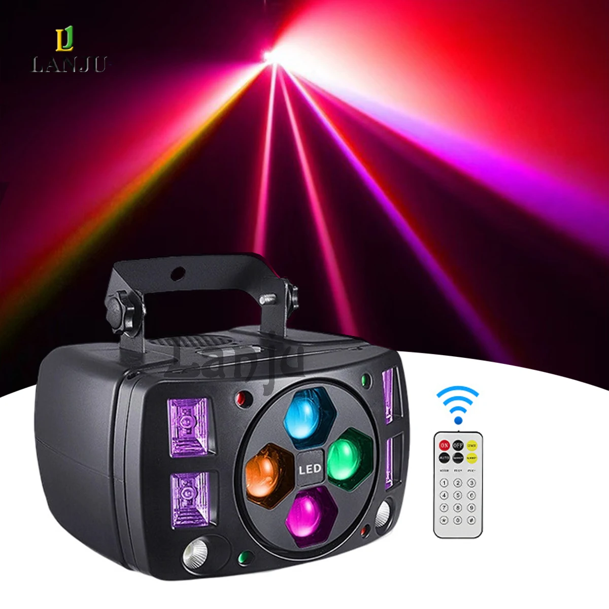 LED Bee Eye Beam Strobe Laser-Projection Light RGBW UV Dyeing DJ Disco Party Stage Lights Karaoke Festival Room Decoration Lamp
LED Bee Eye Beam Strobe Laser-Projection Light RGBW UV Dyeing DJ Disco Party Stage Lights Karaoke Festival Room Decoration Lamp