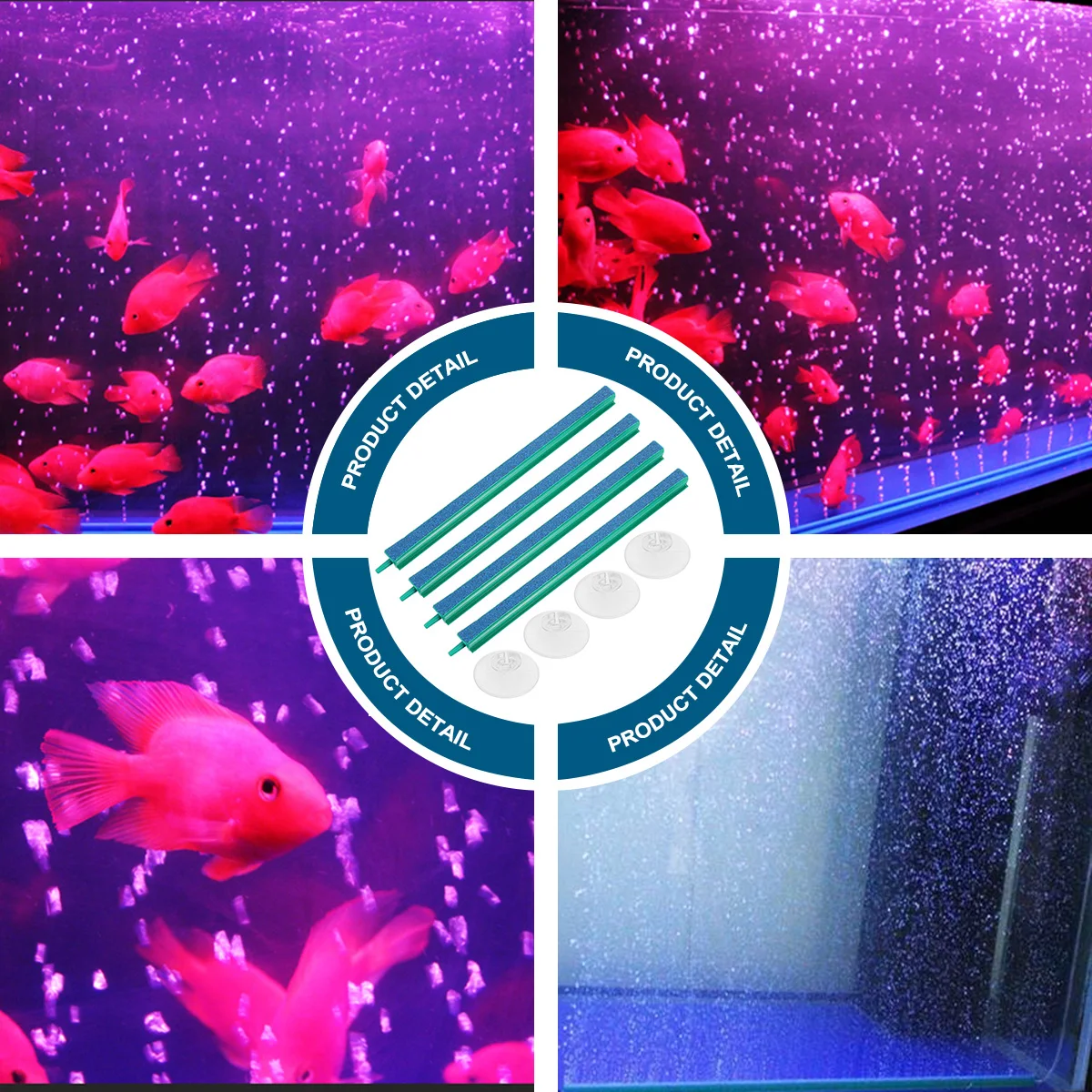 9Pcs Bubble Stone Set for Aquarium Fish Tank Diffuser Airstones Accessories Premium Material Creates Water Currents Adds Oxygen
9Pcs Bubble Stone Set for Aquarium Fish Tank Diffuser Airstones Accessories Premium Material Creates Water Currents Adds Oxygen