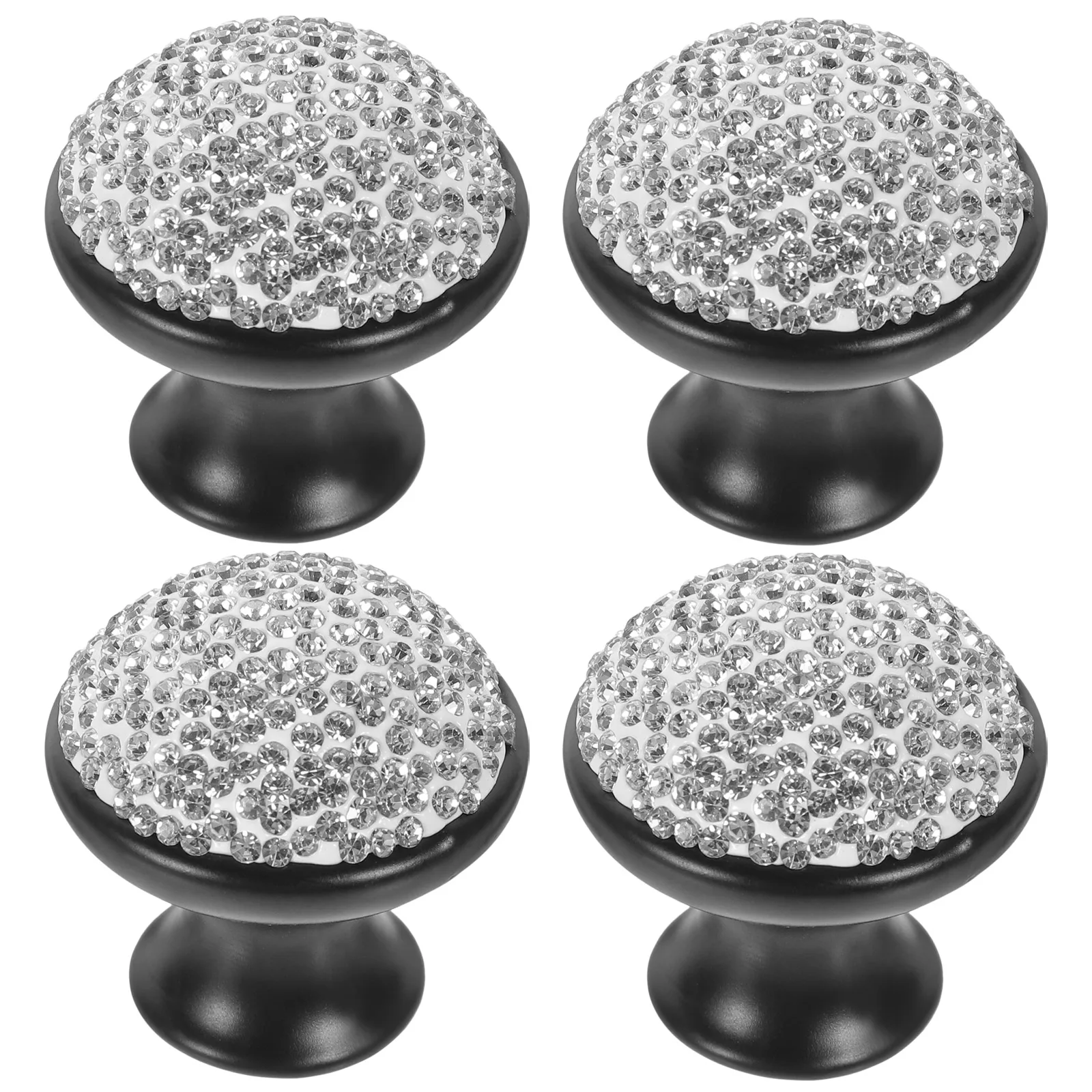 4 Pcs Crystal Handle Bookcase Knobs Mushroom Drawer Furniture Handles Window Rhinestone Cabinet Dresser
4 Pcs Crystal Handle Bookcase Knobs Mushroom Drawer Furniture Handles Window Rhinestone Cabinet Dresser