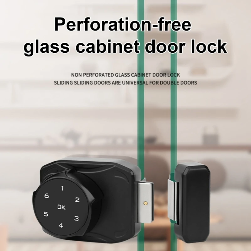 Zinc Alloy Frameless Glass Door Lock Door Keyless Passwords Lock No Punching Electric Passwords Glass Door Lock M4YD
Zinc Alloy Frameless Glass Door Lock Door Keyless Passwords Lock No Punching Electric Passwords Glass Door Lock M4YD