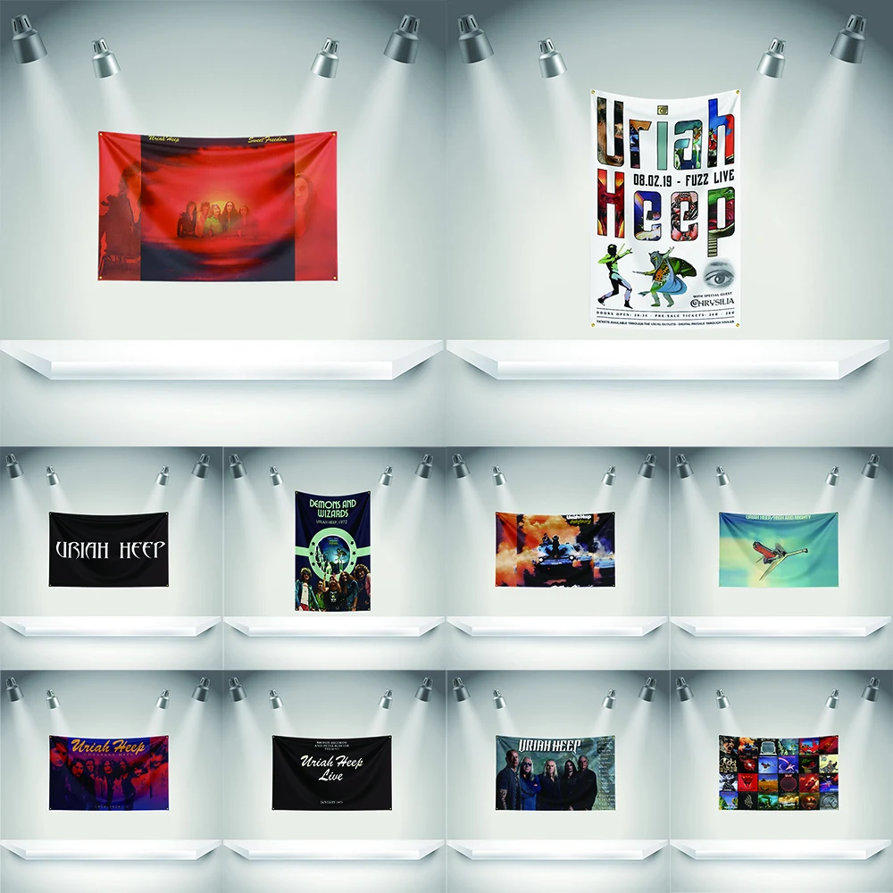 U-Uriah Heeps Flag Rock Music Band Banner 3x5ft with Brass Grommets HD Printing Tapestry Exhibition Music Band Fans Garage Decor
U-Uriah Heeps Flag Rock Music Band Banner 3x5ft with Brass Grommets HD Printing Tapestry Exhibition Music Band Fans Garage Decor